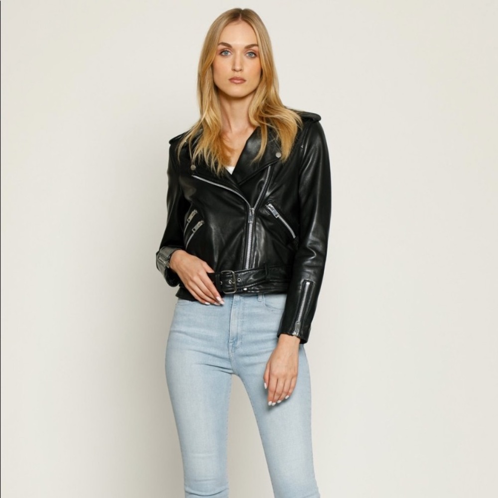 Walter baker leather jacket
